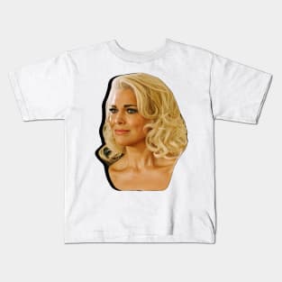 Hannah Waddingham Bombshell Kids T-Shirt